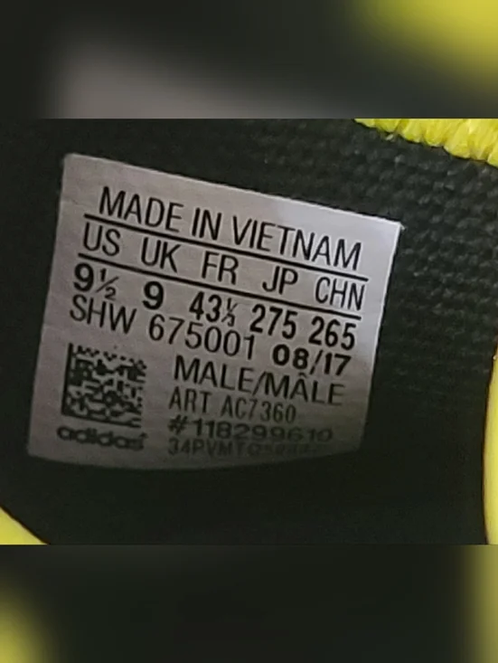 Adidas x Pharrell Williams NMD Human Race Trail "Multicolor" Men's Size 9.5 - Picture 4 of 7